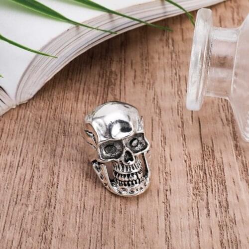 Mens Skull Ring Gothic Ring