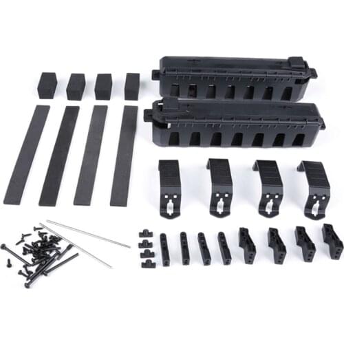 Electric Conversion Battery Box Kits Fit for 1/8 HPI Racing Savage XL FLUX Rovan TORLAND Monster Brushless Truck Parts