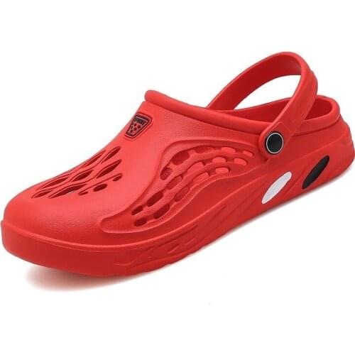 Summer Couple Beach Sandals Fashion Outdoor Men And Women Slippers Non-slip Cheap Lightweight Men And Women Sandals36-45