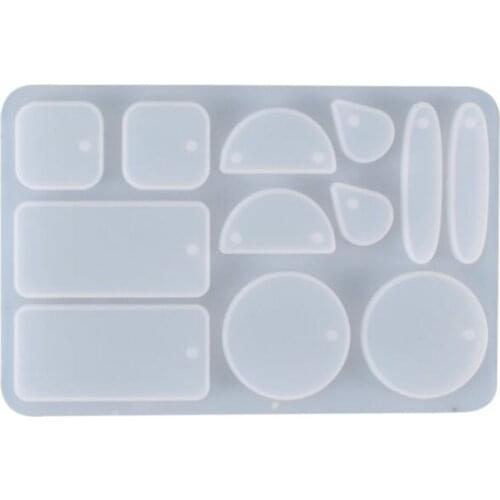 Earrings Dangler Casting Silicone Mould DIY Crafts Jewelry Pendant Making Tools Crystal Epoxy Resin Mold