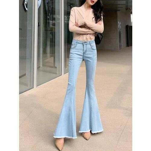 Женские джинсы клеш Siddons China At AliExpress