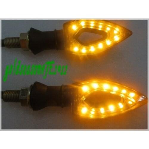 LED MOTORCYCLE KNIFE TURN SIGNALS INDICATORS FOR YAMAHA HONDA SUZUKI KAWASAKI DUCATI