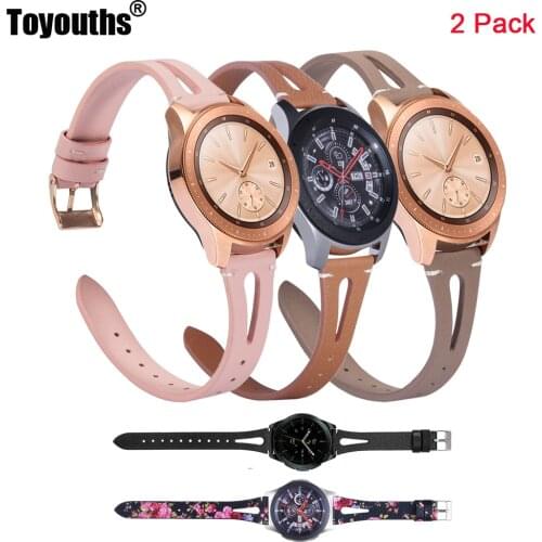 Toyouths Leather Watch Straps