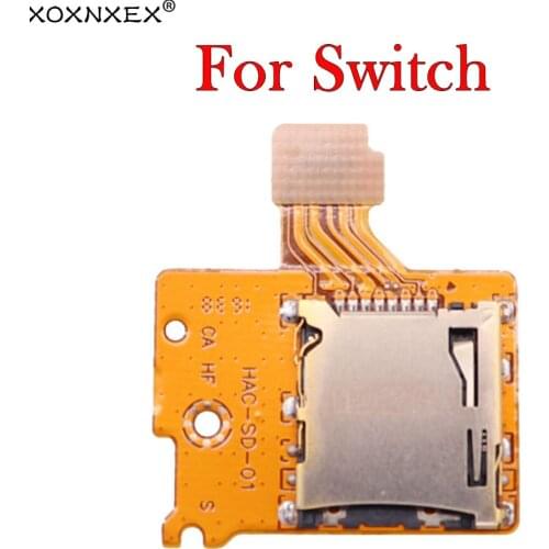 Micro-Sd Tf Card Slot Socket Board Replacement For Nintendo Switch Game Console Card Reader Slot Socket