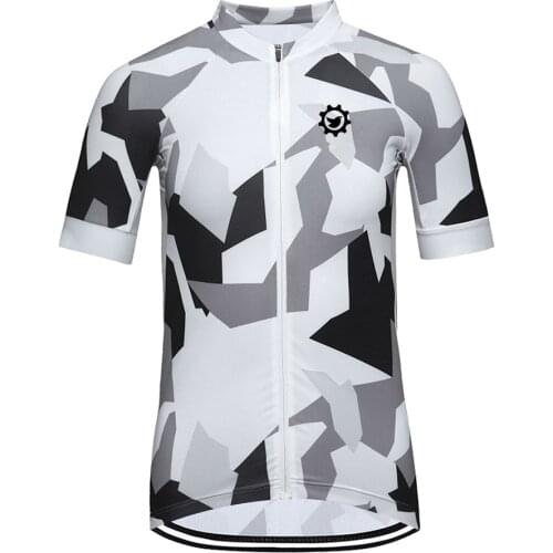 Women Cycling Jersey Short Sleeves Road Cycling Clothing Summer Breathable Silicone Non-slip Bike Shirt Female Cycle Clothig Top