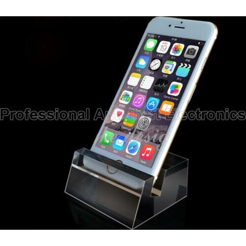 10pcs/lot smartphone pure color solid acrylic display holder mobile cellphone retail display stand free shipping