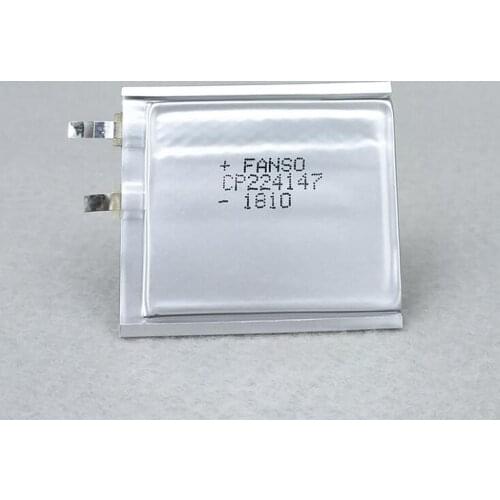 5PCS CP224147 square soft pack 800mAH primary lithium battery 3.0V original authentic