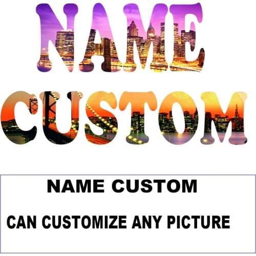 AZQSD Photos Custom 5D Diamond Painting Cross Stitch Name Letter Kids Gift Full Square Diamond Embroidery Mosaic Home Decor