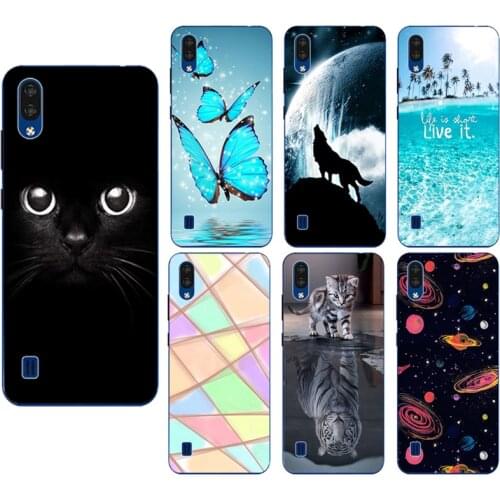 Full Protect Back Case for ZTE Blade A5 2020 Anti-knock TPU Silicone Protective Cases for ZTE A5 A 5 2020 Cat Painted Cover