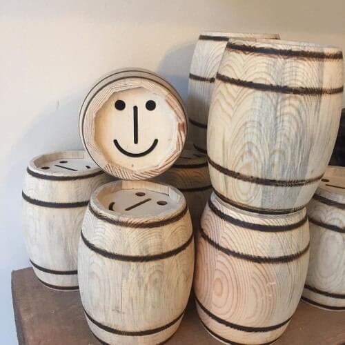 Dizayn Hediye Wooden Piggy Banks For Money