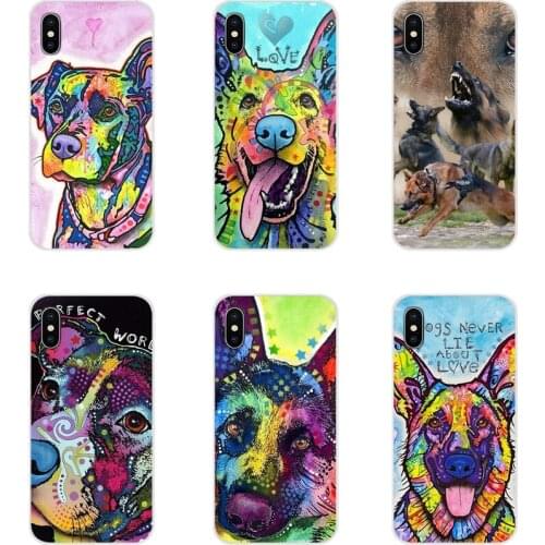 For Apple iPhone X XR XS 11Pro MAX 4S 5S 5C SE 6S 7 8 Plus ipod touch 5 6 Accessories Phone Cases Covers German Shepherd Dog