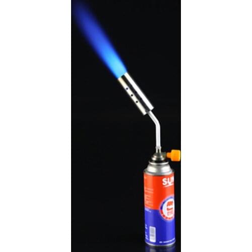 Flame Butane Gas Burner Jet Fire Lighter Welding Soldering for Picnic Camping BBQ Heating Outdoor