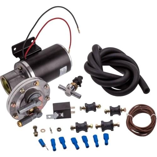 12 Volt Electric Vacuum Pump Kit Brake Booster w/Volt Pump 18" to 22" for GM Chevy Ford