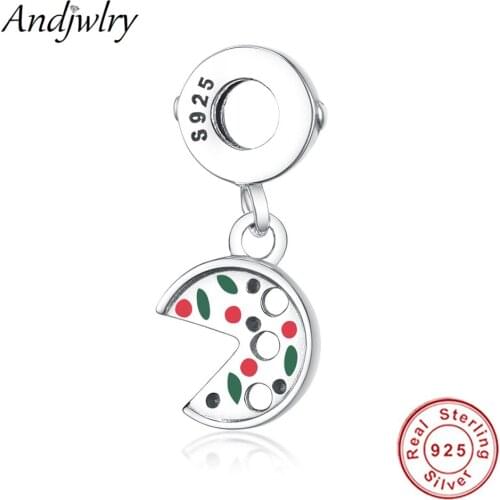 Fit Pandora Charms Bracelet 925 Sterling Silver Original Bangle Pixels Charm Pendant Bead DIY 925 Sliver Jewelry Women Berloque