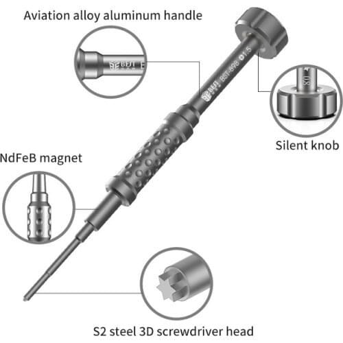 Best 898 first-class disassembly 3d-belt driver for mobilephone repair screendriver has the same function as qianli screwdriver