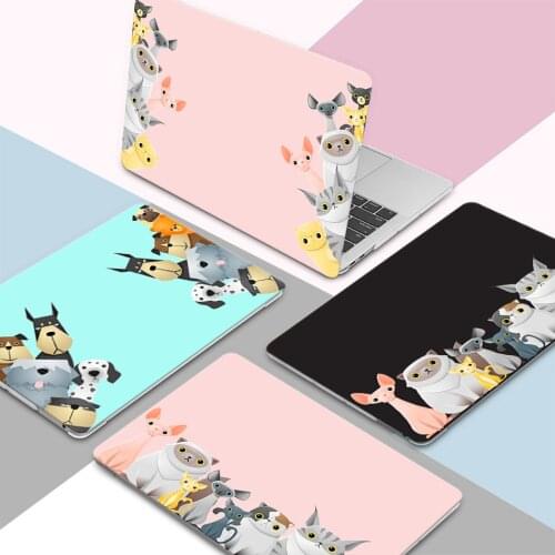 MTT Cute Cartoon Case For Macbook Air Pro 11 12 13 15 16 With Touch bar Pink Cover for mac book pro 13 2020 Laptop Case Sleeve
