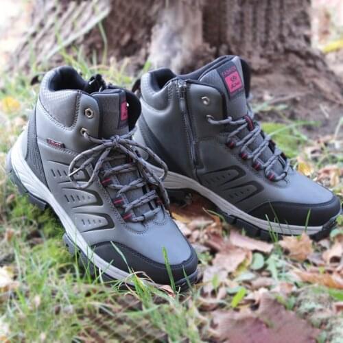 Fashion Men Boots Non-slip Short Plush Warm Snow Boot Waterproof Mens Casual Comfort Sneakers Sport Shoes Outdoor Autumn Winter