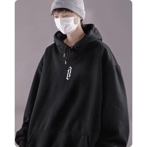 Autumn winter hoodie loose comfortable Mens clothes Harajuku Hiphop streetwear Fleece hooded oversize Sweatshirt function