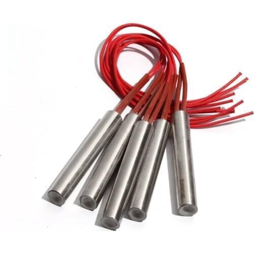 5PCS 25mm 62~75mm 201SUS Cartridge Heater 110/220/380V Cylindrical 110/220/380V Tube 380/400/420/440/470W Electric Heating Part