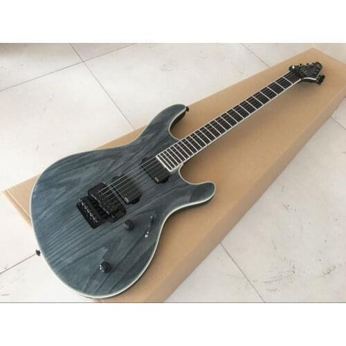 New Chinese factory high quality 6 strings electric guitar in gray color , with black hardware , all colors are avalible