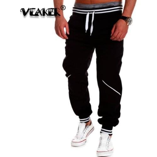 2020 New Spring Mens Casual Sweatpants Joggers Male Autumn Solid Color harem Pants Hip Hop fitness Sweatpants Plus Size M-4XL