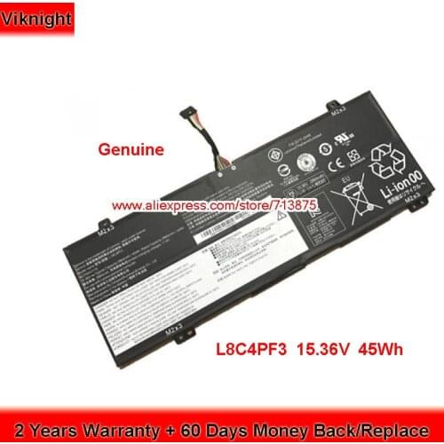 Genuine L18C4PF3 5B10T09081 Battery 4ICP441110 for Lenovo IdeaPad C340-14IWL C340-14API S540 15.36V 45Wh