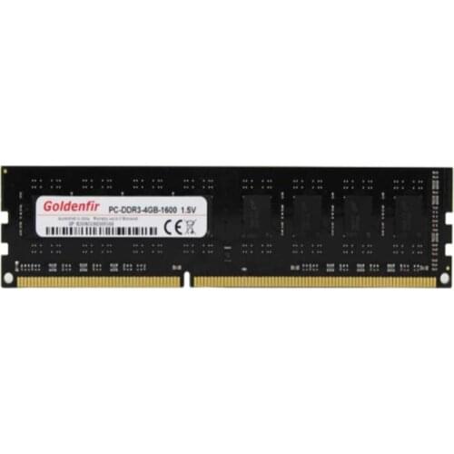 Goldenfir DIMM Ram DDR3 8GB/4GG/2GB 1600 PC3-12800 Memory Ram For All Intel And AMD Desktop Compatible DDR 3 1333 Ram