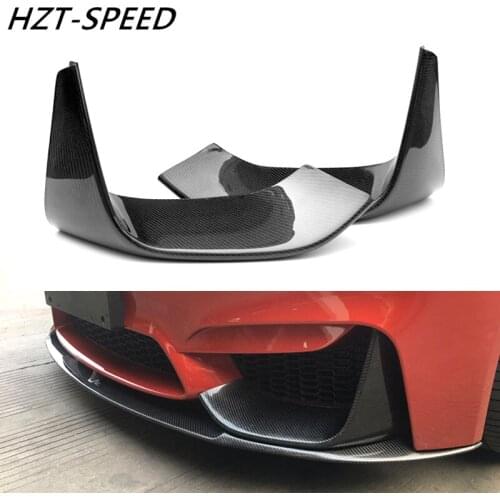2014 - 2019 Car Front Bumper Aprons Side Splitter F80 for BMW M3 Carbon Fiber Car Bumper