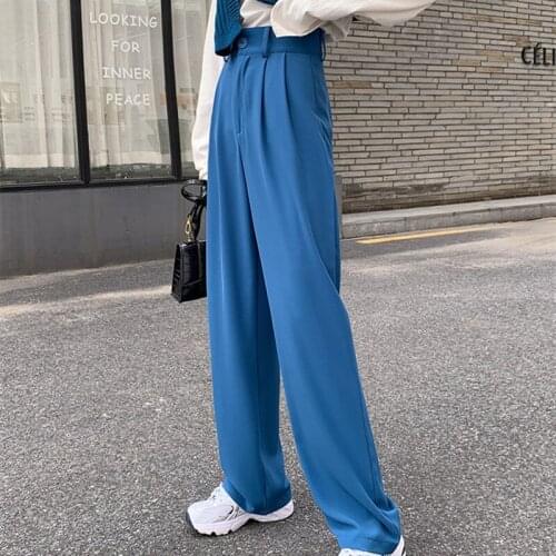 PLAMTEE Women's Wide Trousers