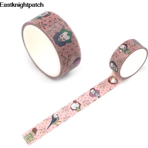 Ghost Cartoon DIY Craft Tools Scrapbooking Sticky Adhesive washi Paper Masking Tape Printed Patterns stickers E0668