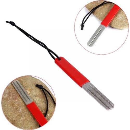 Hook Sharpener Diamond Fishing Hook Fishing Pendant Fishing Dropship Hone Tackle Fishhook Accessory Tool Box Sharpening T4Y1