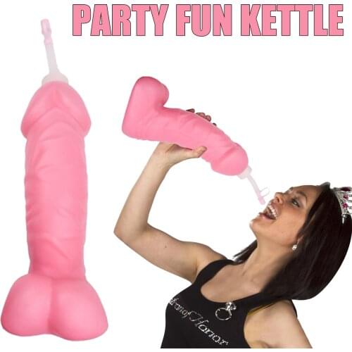 Fun Party Bird Water Bottle Bachelor Bird Drink Bottle kawaii cup Carnival Props Water Bottles for girls bouteille plastique