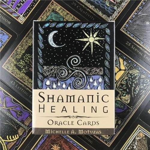 High quality Tarot Cards Shamanic Healing Oracle Cards Board Games English For Family Gift Party Playing Card Game Entertainment