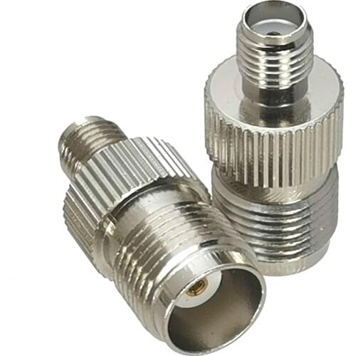10Pcs SMA Female Jack to TNC Female Jack RF Adapter Connector Coaxial High Quanlity Nickel Plated