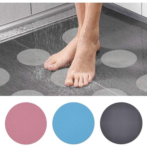 10PCS Bathroom Anti Slip Stickers Bathtub Non-Slip Strip Stair Steps Transparent Tape Waterproof Strong Floor Safety Mat Sticker