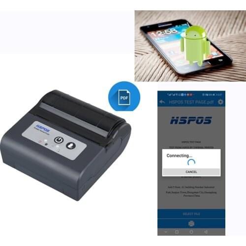 New 80mm Thermal Bluetooth wifi mobile mini handheld portable printer with battery free sdk and support 26 language