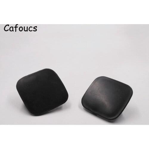 Cafoucs For Toyota Corolla 2010 2011 2012 2013 Car Front Bumper Tow Hook Cover Caps 52128-02320 52129-02320