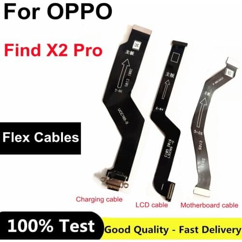For Oppo Find X2 Pro 5G Motherboard LCD Connector Flex Cable Ribbon Charging LCD Flex Cable