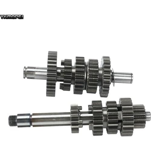 Motorcycle Transmission Gear Box Main Counter Shaft Kit For ZongShen ZS 190cc Z190 W190 1P62YML-2 Engine Dirt Pit Bike Atv Quad