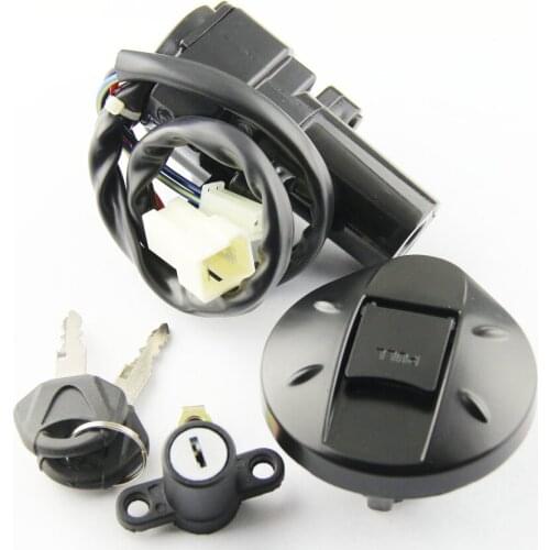 Motorcycle Fuel Tank Cover Cap Lock With Ignition Switch Lock FOR YAMAHA XT660 XT660R XT660X