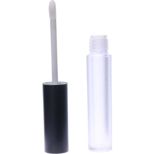 High-grade Best selling reusable bottle Frosting Bottle Round Lip Gloss Tube Lip Glaze DIY Make up Lipgloss Traveler Accessories