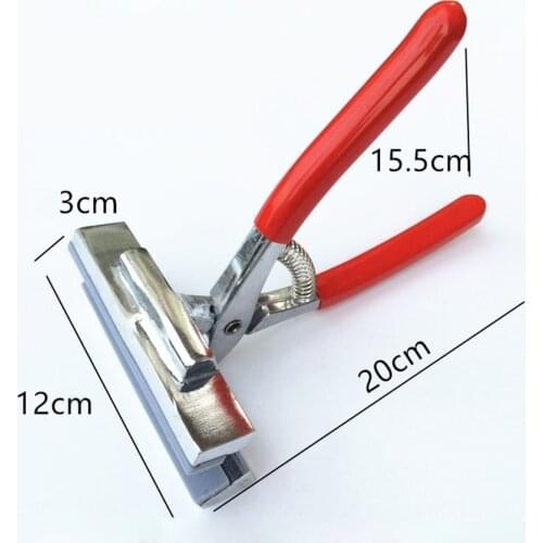 12cm Oil Painting Pliers ,Red Handle Clamp Cloth Stretched Canvas Pliers,Painting Stretch Fabric Clamp Pliers Art Supplies