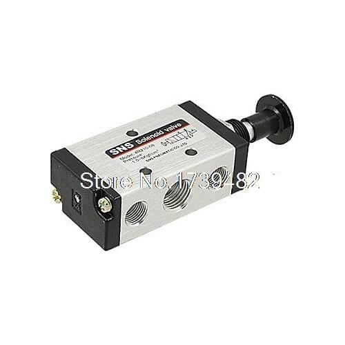 Metal 4R210-08 Solenoid Hand Draw Valve Air Cylinder