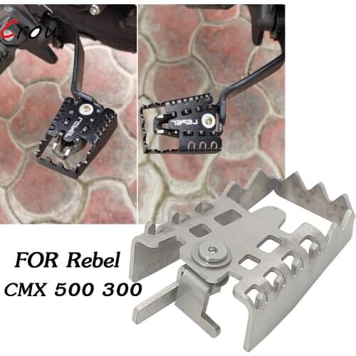 Rebel500 Rebel300 CMX500 CMX300 Rebel CMX 500 300 Motorcycle Accessories Anti Skid Pedal Brake Pedal 2017 2018 2019 2020 2021