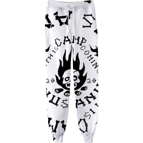 2020 New 3D Print Unus Annus TV Sweatpants Women/Men Fitness Joggers Spring High Street Anime Trousers 3D Print Pants Sweatpant
