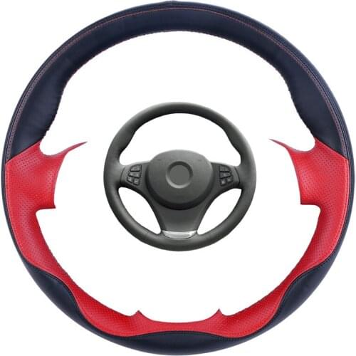 Customized Hand-stitched PU Leather Braid For BMW E83 X3 2003-2010 E53 X5 2004-2006