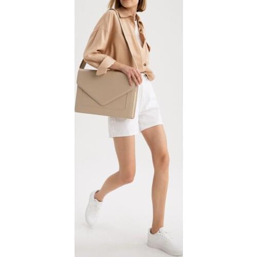 Briefcase, Laptop, Macbook, Notebook Bag - Beige - 15 "- 15.6" CO-0005L-BJ