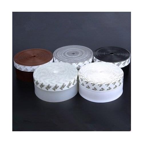 5Meters/Lot Self adhesive 3M Glue Door Window Draught Dust Insect Seal Strip Soundproofing Weatherstrip