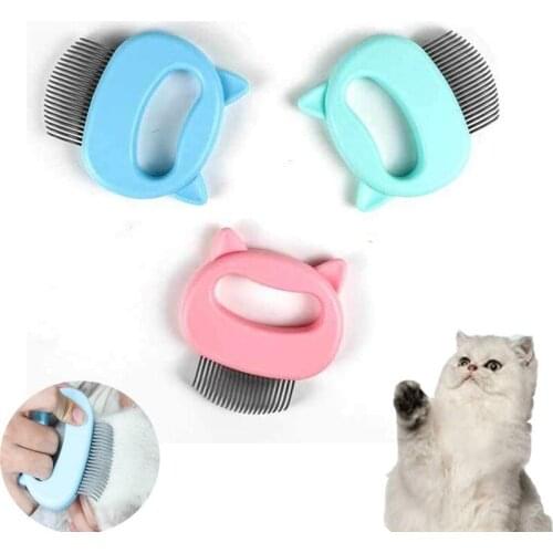 Cat Brush Dog Comb Hair Removes Pet Hair Comb for Cat Grooming Hair Cleaner Cleaning Beauty Products Self Cleaning Slicker Brush