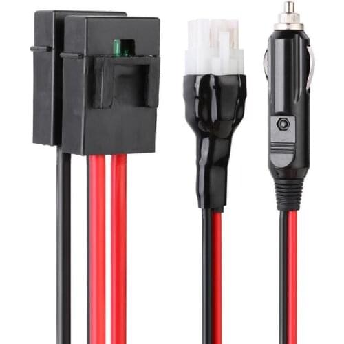 VODOOL 1m/1.5m 30A 4Pin/6Pin Short Wave Power Cable for Yaesu FT-857D/897D IC-725A/706 Car Electronics Accessories Cables
